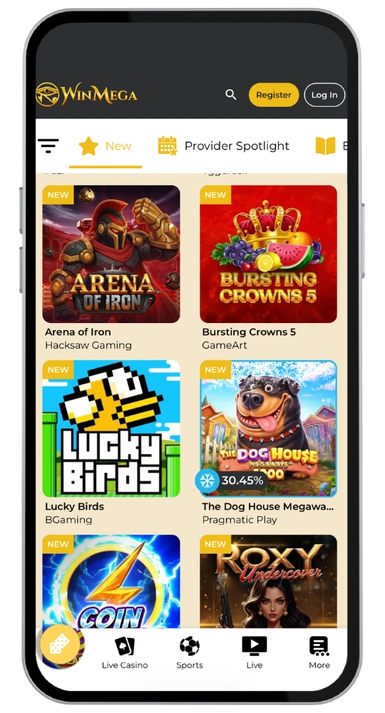 Win Mega casino connexion